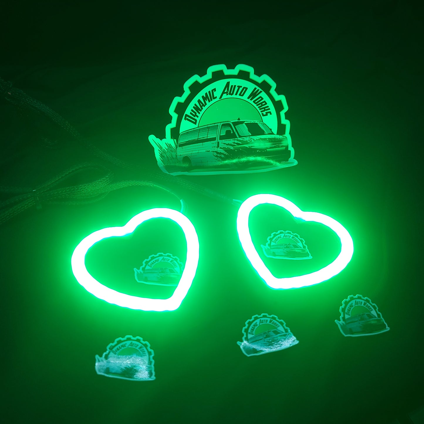 DYNAMIC Heart Color Flow Halos