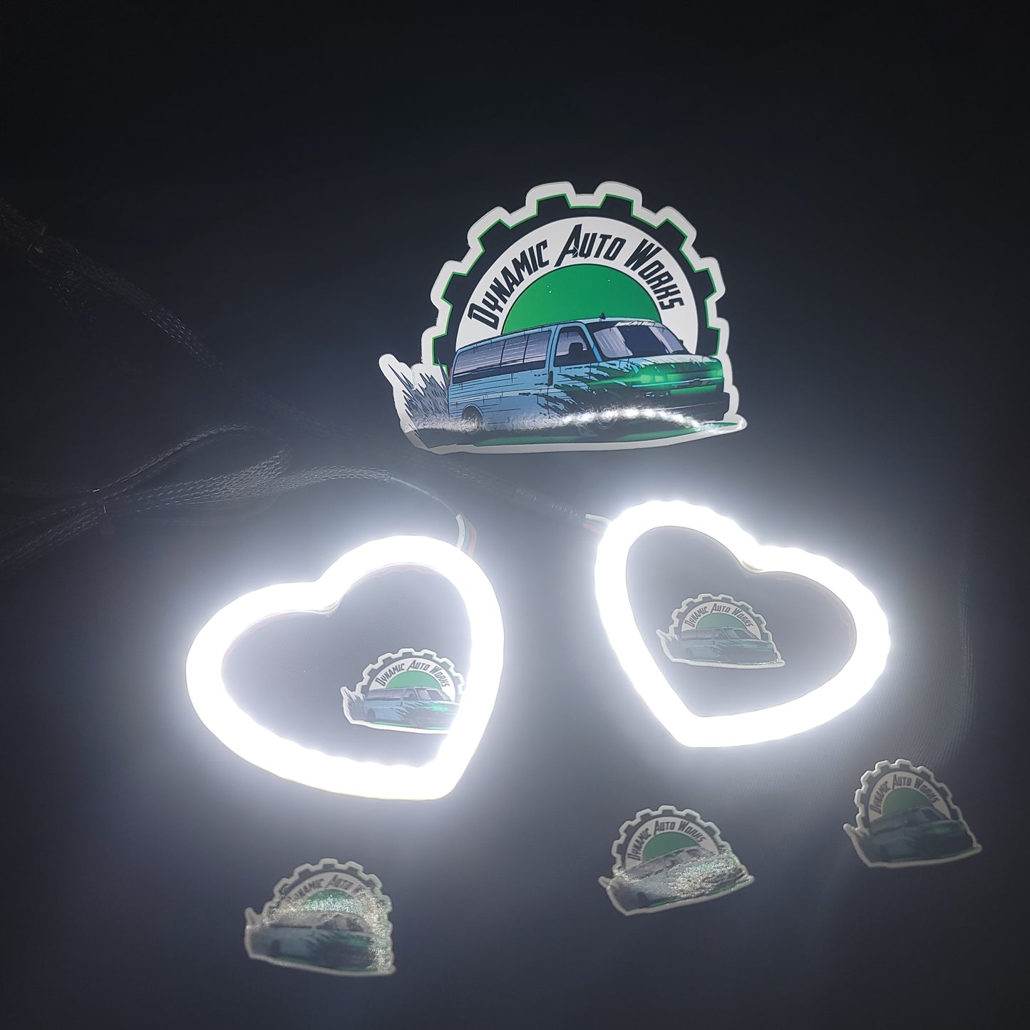 DYNAMIC Heart Color Flow Halos