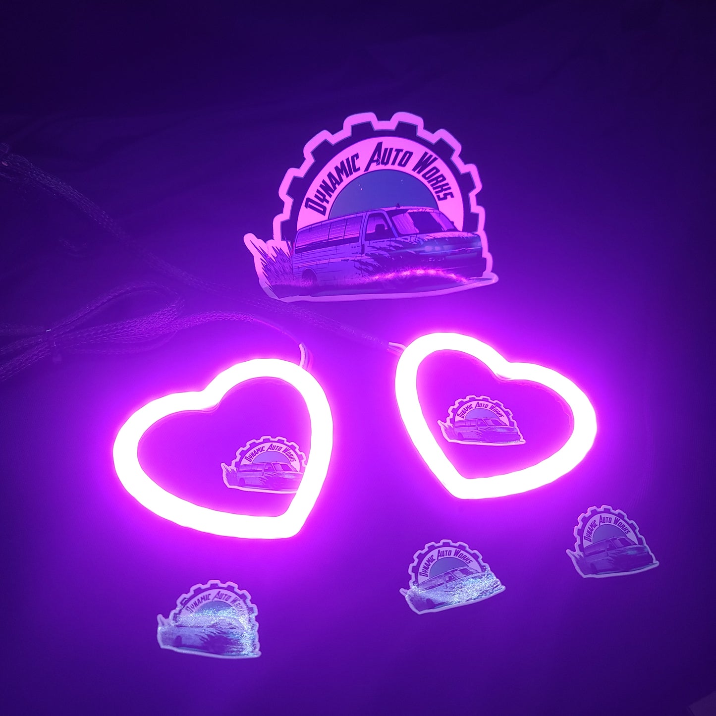 DYNAMIC Heart Color Flow Halos