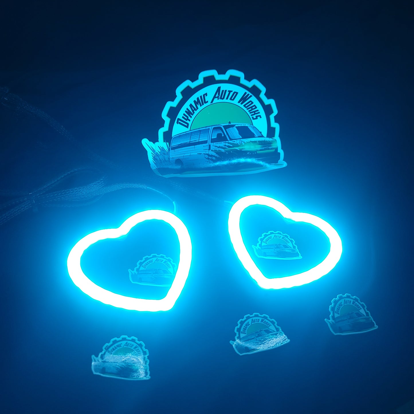 DYNAMIC Heart Color Flow Halos