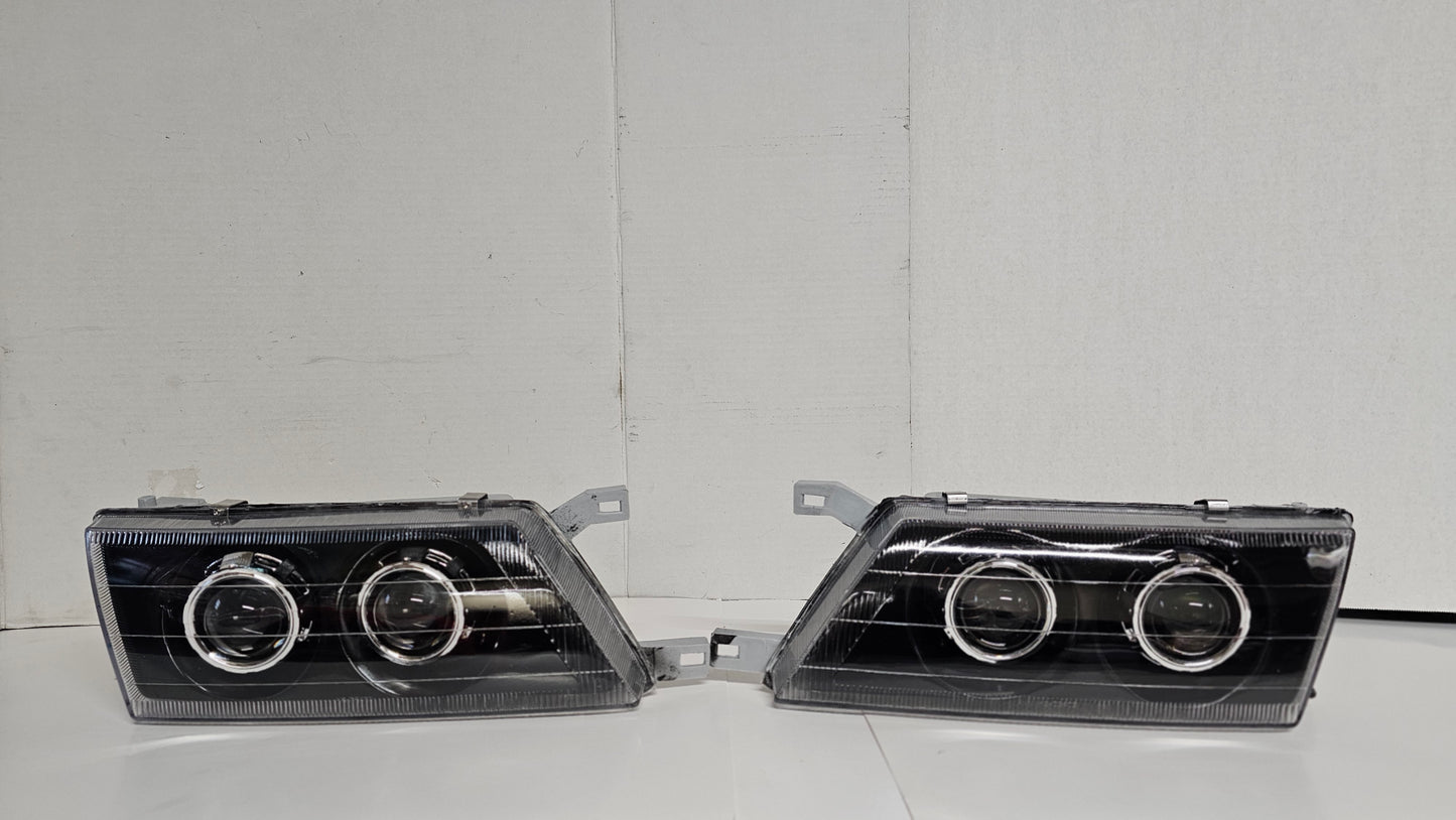 Nissan B14 sentra/200sx quad bi-led projector housings