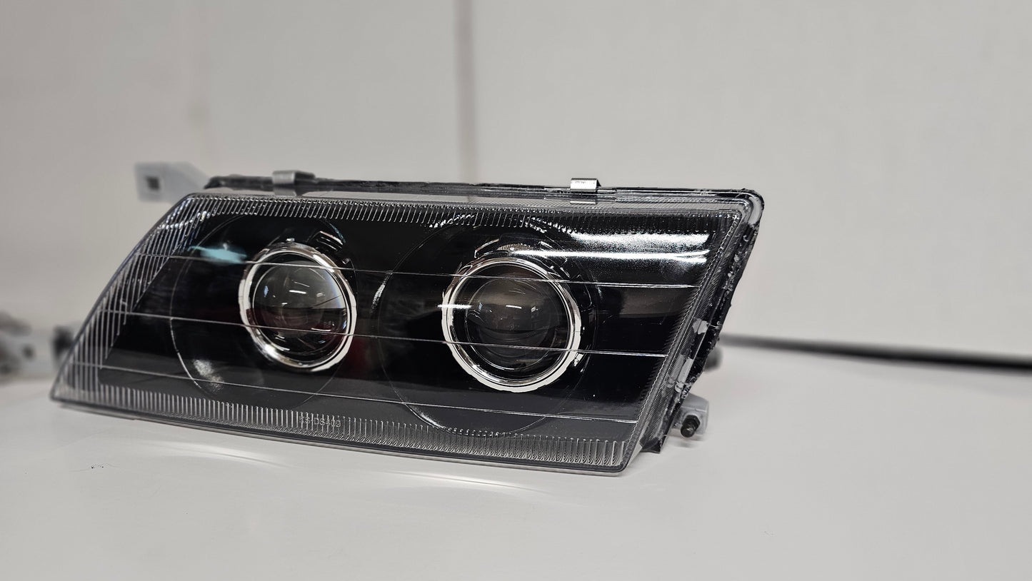 Nissan B14 sentra/200sx quad bi-led projector housings