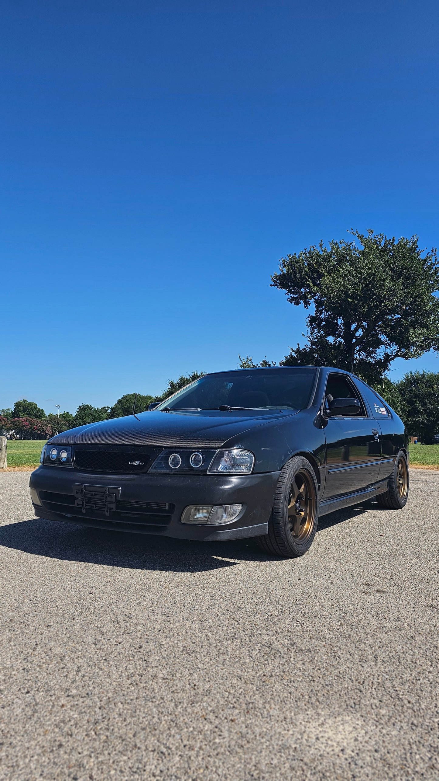Nissan B14 sentra/200sx quad bi-led projector housings