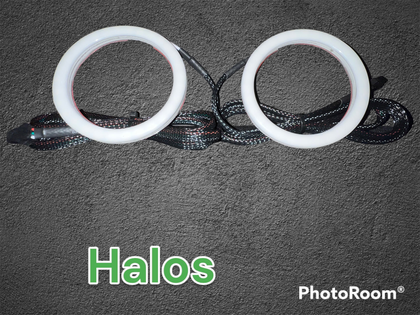 DYNAMIC ROUND COLOR FLOW HALOS - 5V SK6812 RGBW