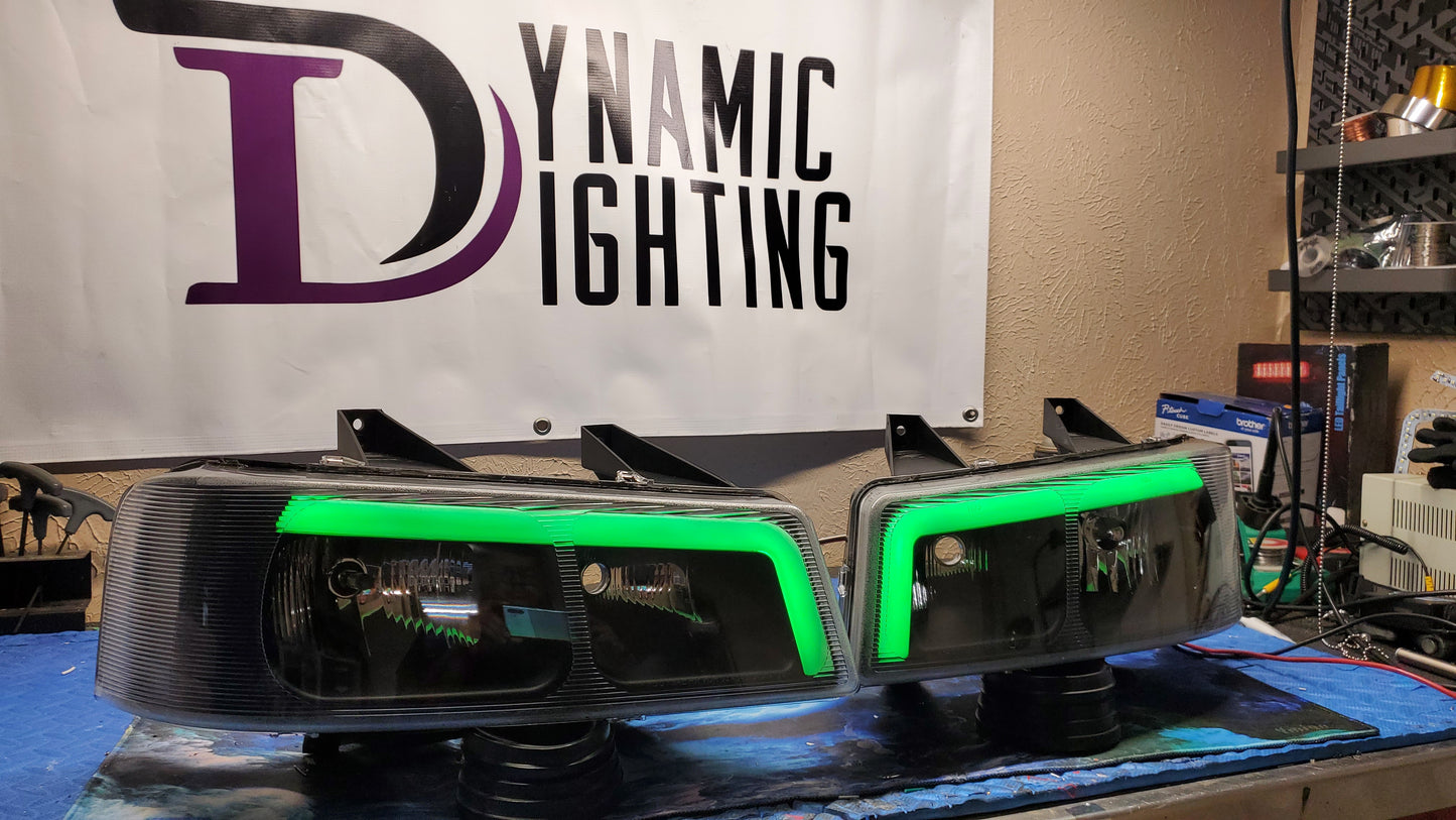Custom LED Headlights for 2003–2025 Chevy Express & GMC Savana Vans