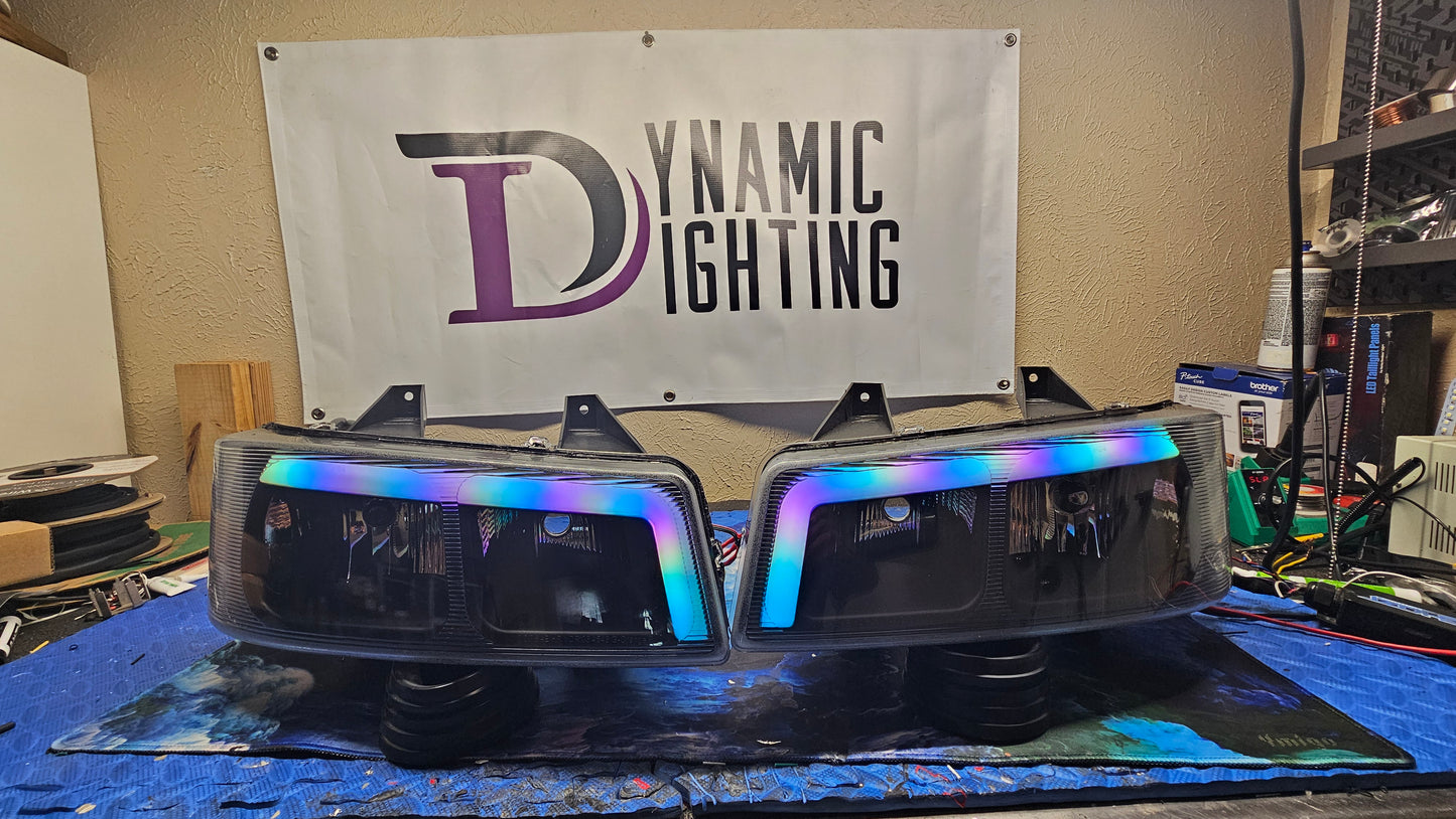 Custom LED Headlights for 2003–2025 Chevy Express & GMC Savana Vans