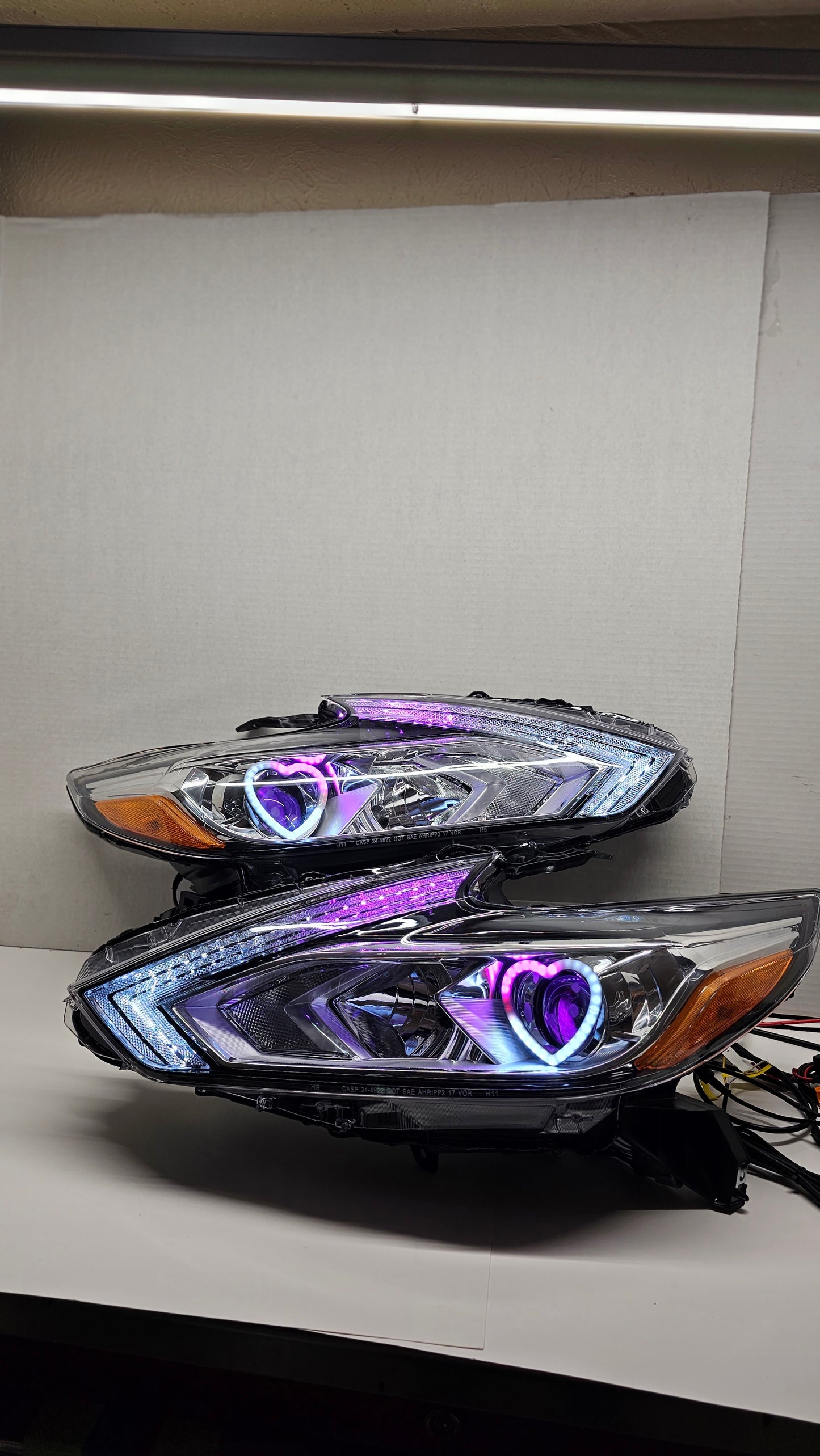 2016-2018 Nissan Altima heart head lights with drl