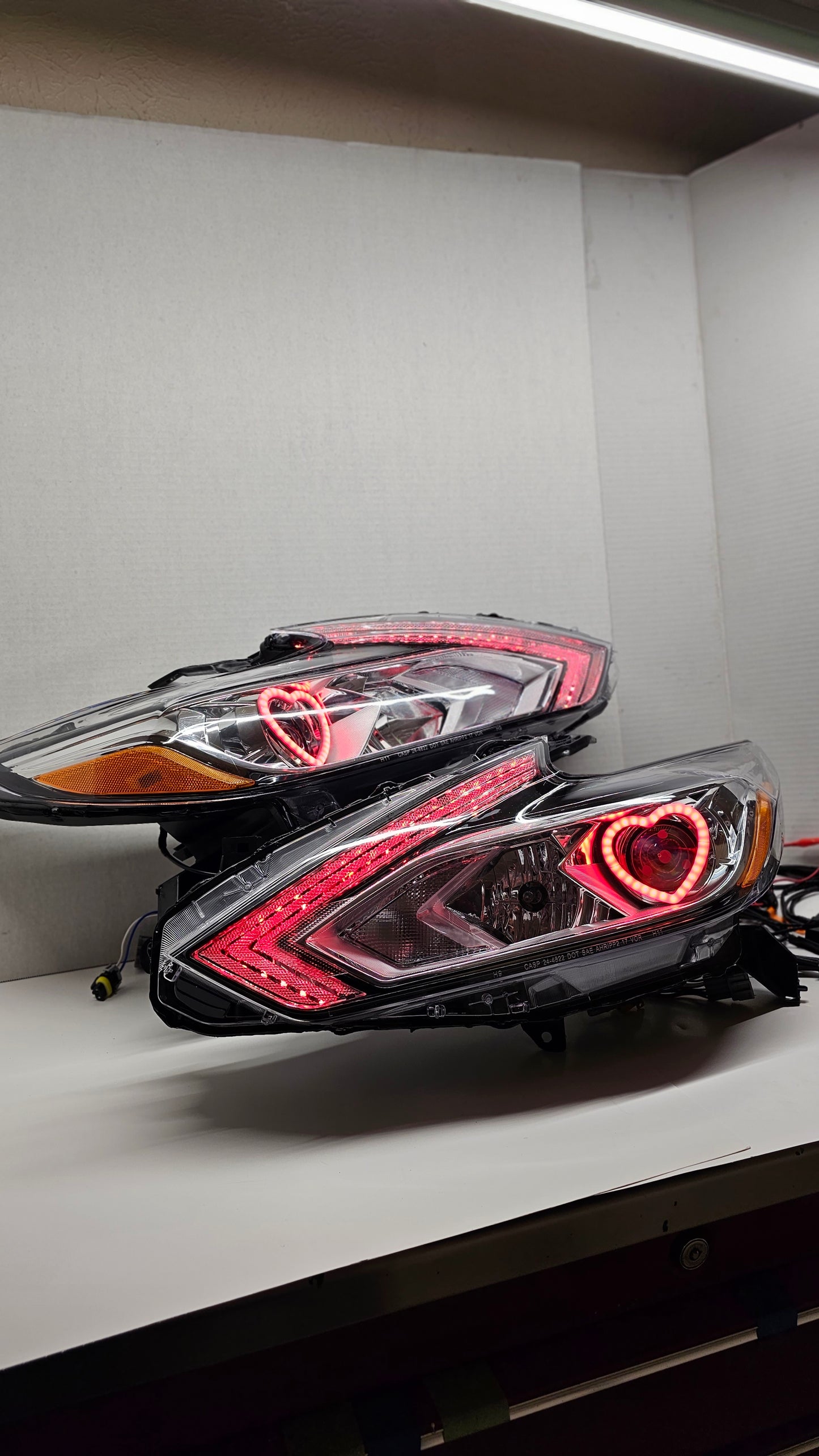 2016-2018 Nissan Altima heart head lights with drl
