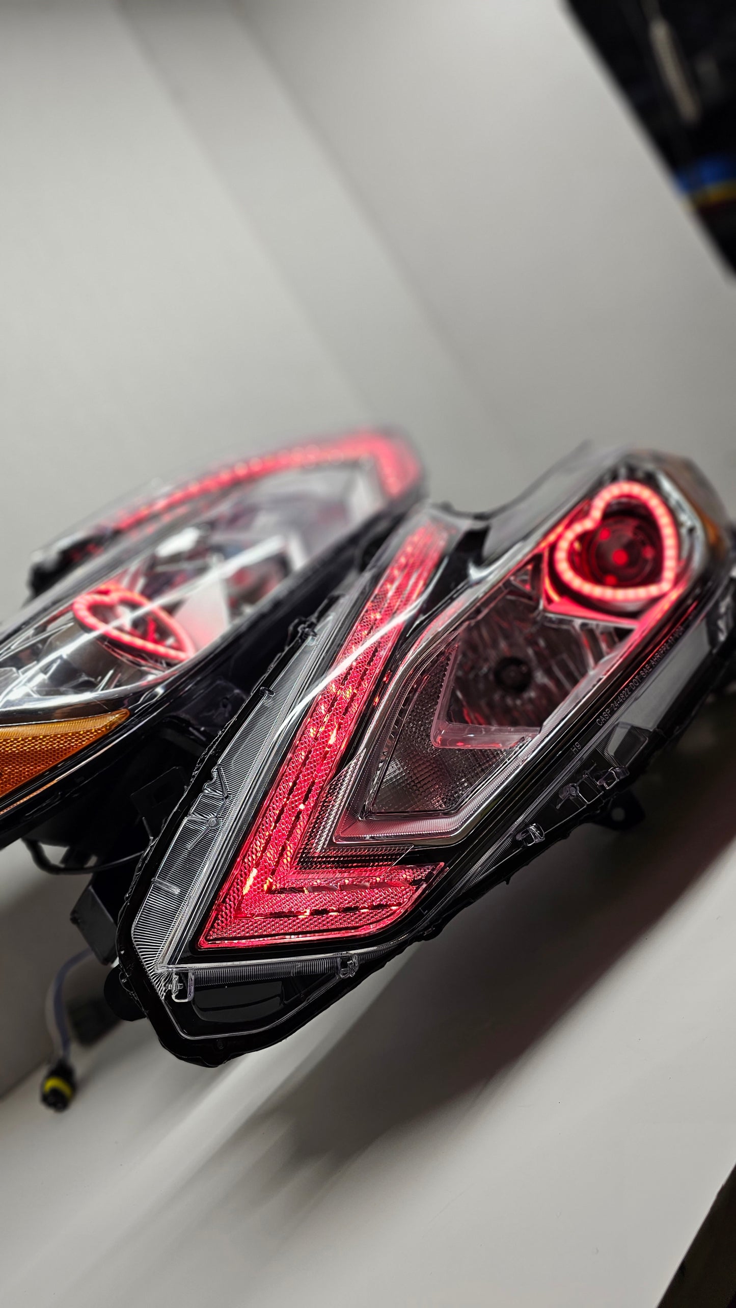 2016-2018 Nissan Altima heart head lights with drl