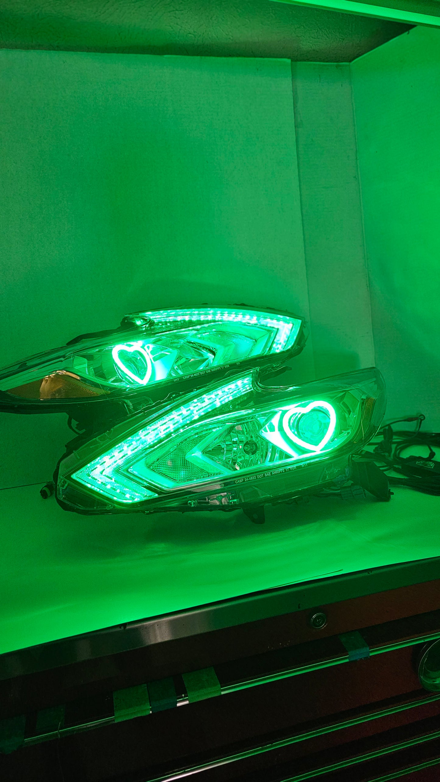 2016-2018 Nissan Altima heart head lights with drl