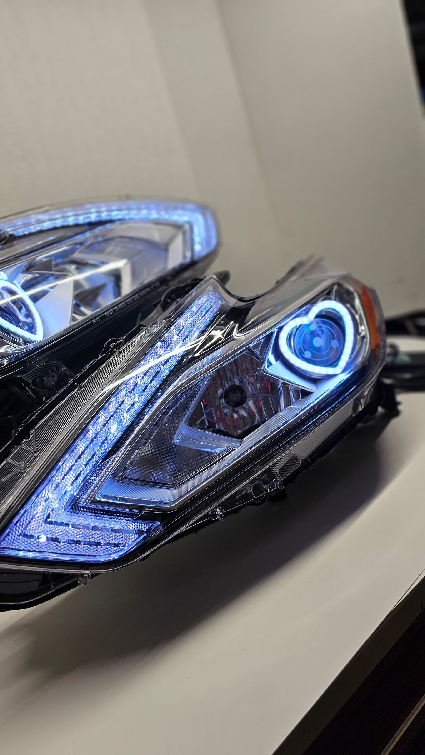 2016-2018 Nissan Altima heart head lights with drl