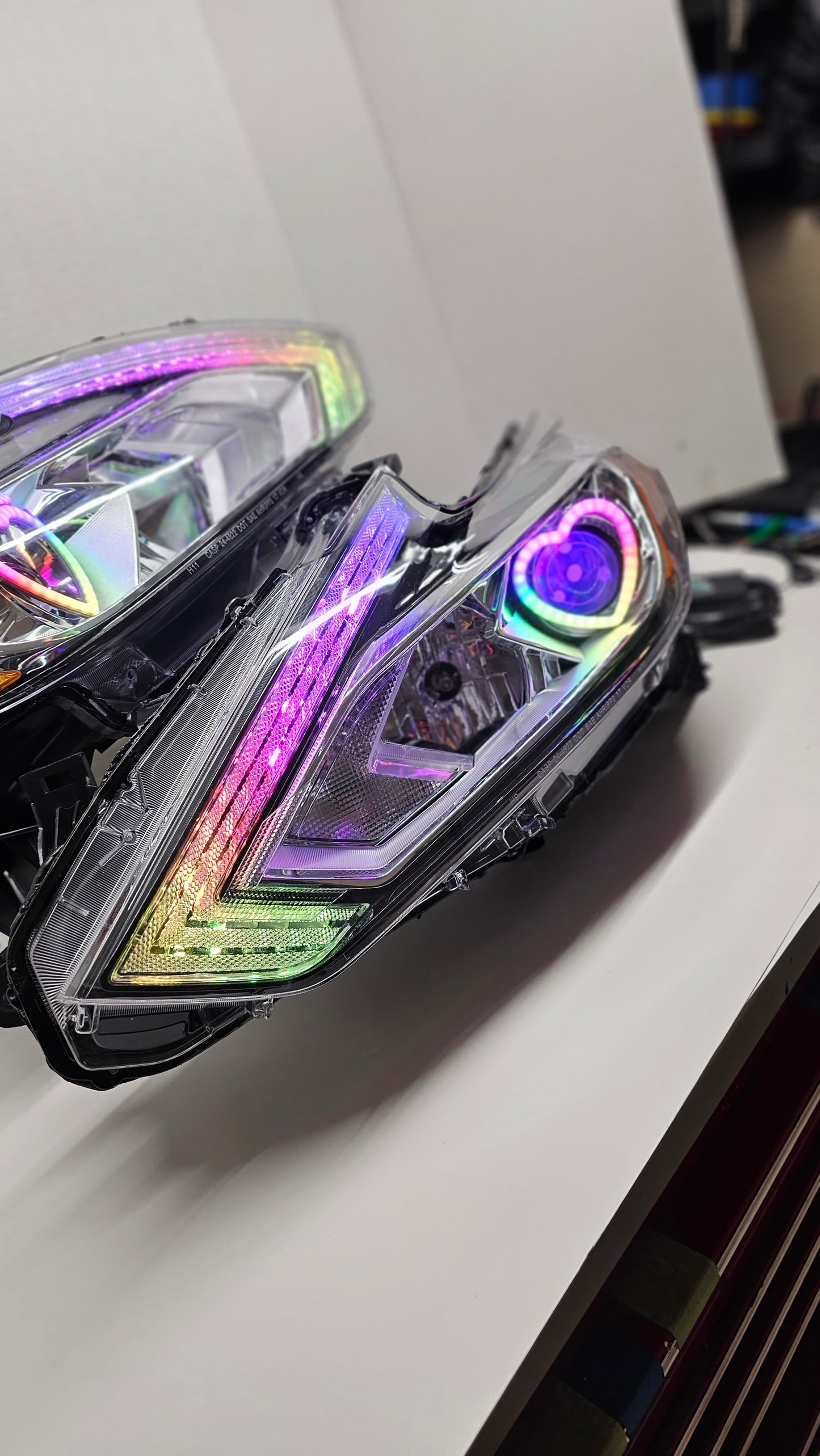 2016-2018 Nissan Altima heart head lights with drl