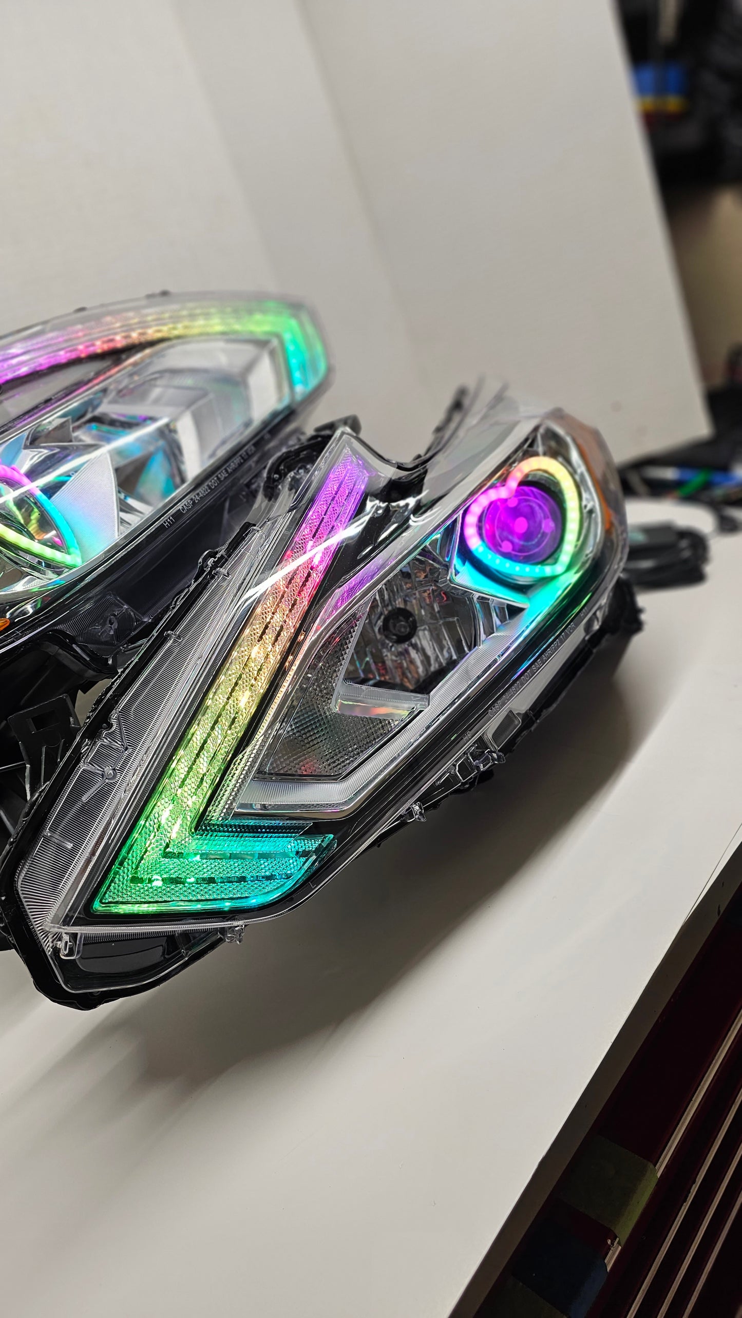2016-2018 Nissan Altima heart head lights with drl