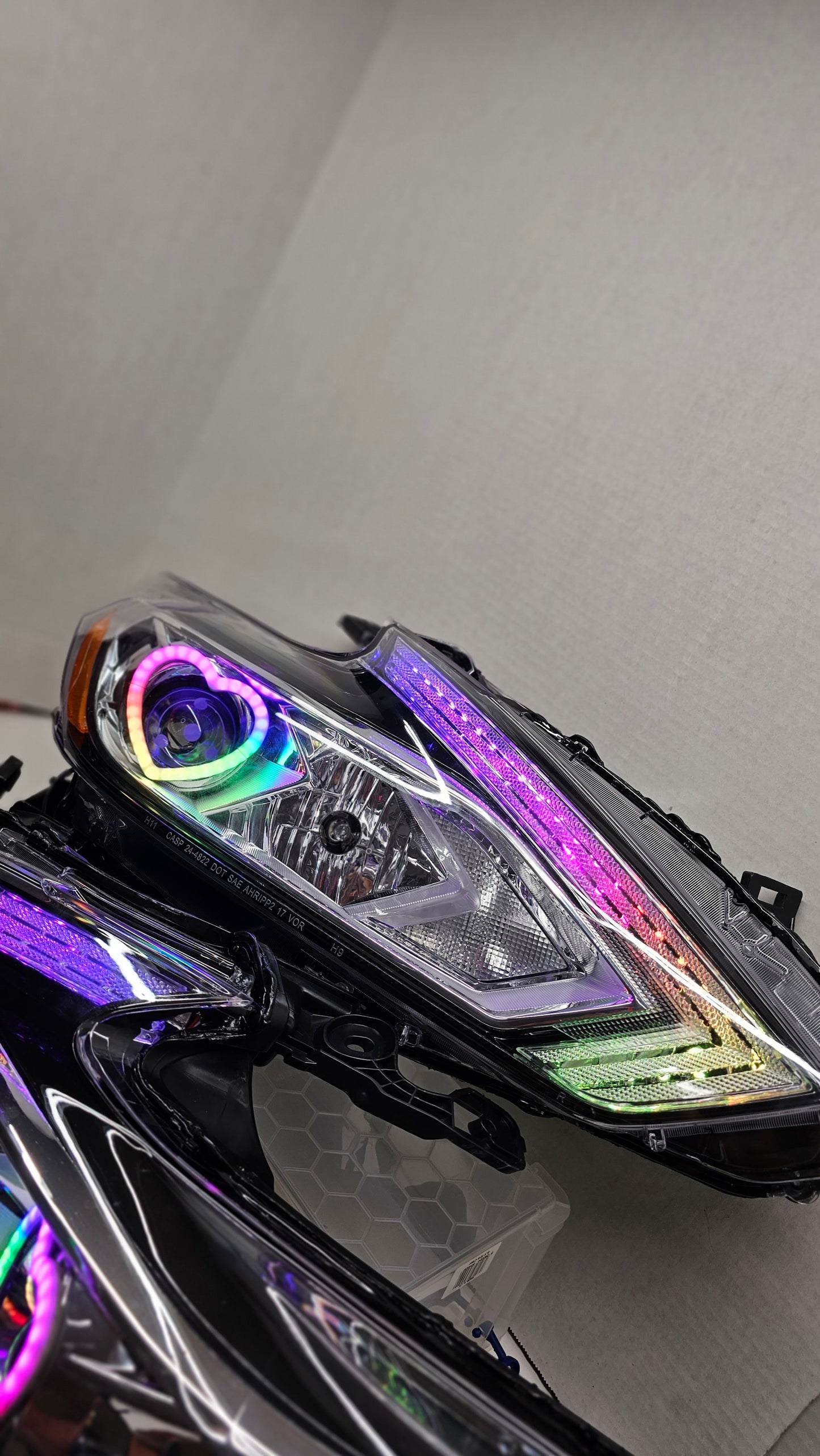 2016-2018 Nissan Altima heart head lights with drl